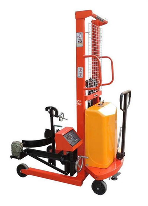 高效精準，油庫圓桶裝卸搬運車搭載電子秤的現代化搬運服務