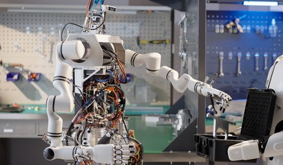 人形機(jī)器人設(shè)計(jì)組裝"大工廠"研制成功